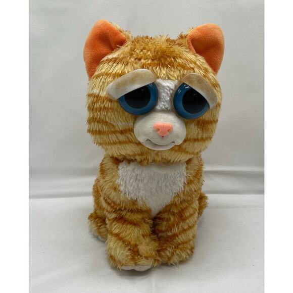 Princess Potty Mouth Cat Feisty‎ Pets Plush Stuffed Animal orange stripped 8" - Picture 1 of 5